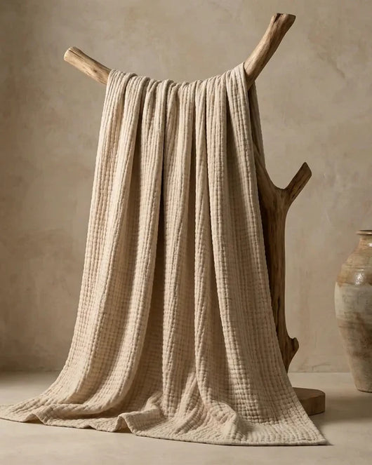 The Breathable Muslin Blanket