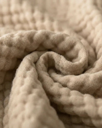 The Breathable Muslin Blanket