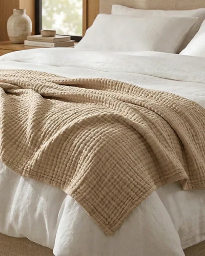 The Breathable Muslin Blanket