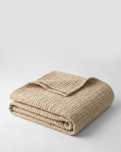 The Breathable Muslin Blanket