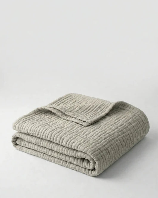 The Breathable Muslin Blanket